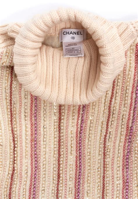 chanel cable|Chanel cable knit sweater.